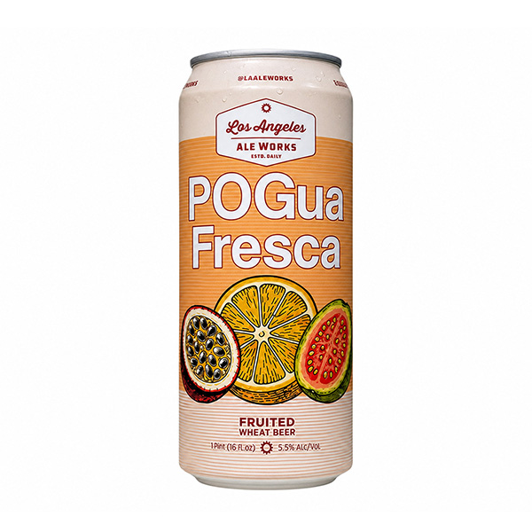 ロサンゼルスエールワークス / ポグア・フレスカ (Fruited Wheat) 473ml缶 [Los Angeles Ale Works / POGua Fresca]