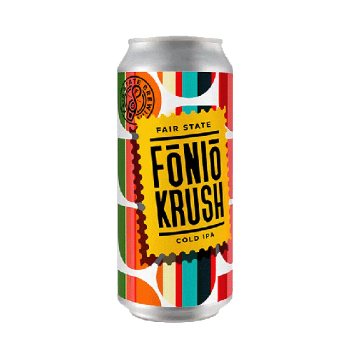 フェアステイト / フォニオ・クラッシュ (Cold IPA) 473ml缶 [Fair State / Fonio Krush]