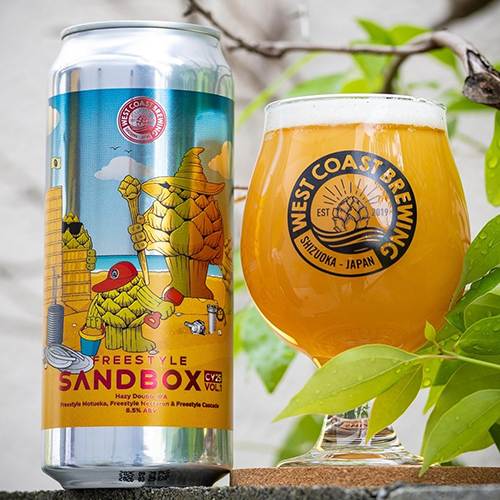 ウエストコーストブルーイング / フリースタイル・サンドボックス CY25 Vol.1 (Hazy Double IPA) 510ml缶 [West Coast Brewing / Freestyle Sandbox CY25 Vol.1]