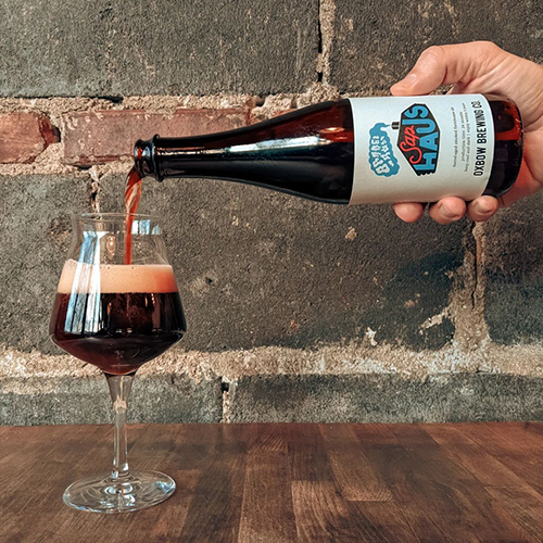 オックスボウ / バレルエイジド サップ ハウス (Barrel-Aged Smoked Farmhouse Ale) 500ml瓶 [Oxbow / Barrel-Aged Sap Haus]