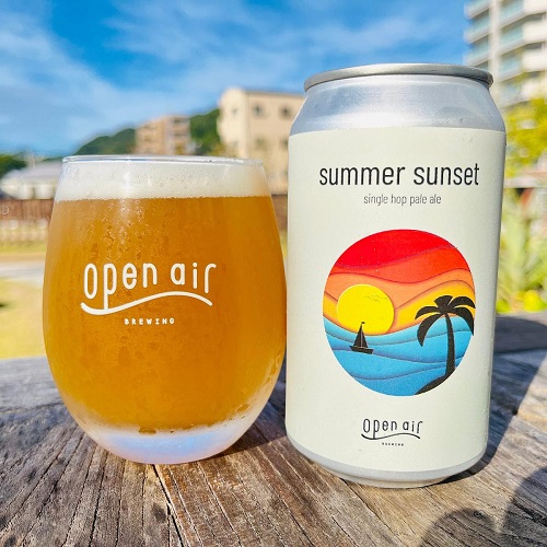 オープンエア / サマーサンセット (single hop pale ale) 350ml缶 [open air / summer sunset]