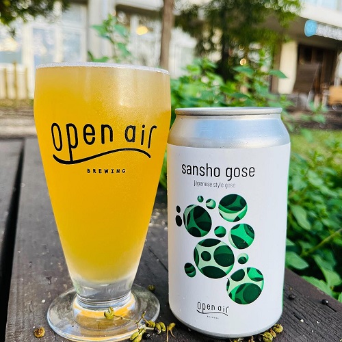 オープンエア / 山椒ゴーゼ (Japanese Style Gose) 350ml缶 [Open Air / Sansho Gose]