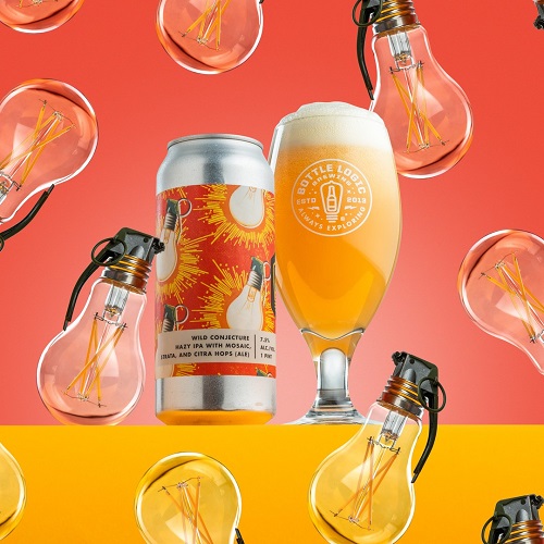 ボトルロジック / ワイルドコンジェクチャー (Hazy IPA) 473ml缶 [Bottle Logic Brewing / Wild Conjecture]
