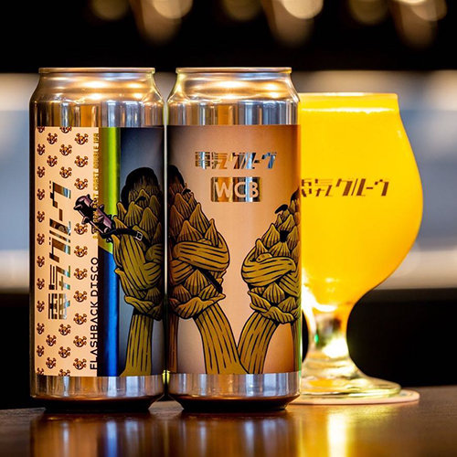 ウエストコーストブルーイング x 電気グルーヴ / フラッシュバック・ディスコ (Best Coast Double IPA) 500ml缶 [West Coast Brewing x DENKI GROOVE / FLASHBACK DISCO]