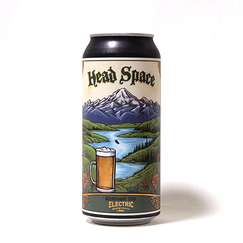 エレクトリックブルーイング / ヘッドスペース (West Coast Pilsner) 473ml缶 [Electric Brewing Co. / Head Space]