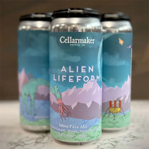 セラーメイカー / エイリアン・ライフ・フォーム (Hazy West Coast IPA) 473ml缶 [Cellarmaker / Alien Life Form]