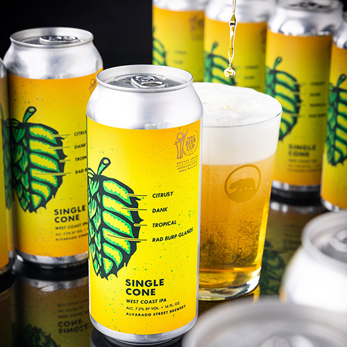 アルヴァラードストリート / シングルコーン (West Coast IPA) 473ml缶 [Alvarado Street Brewery / Single Cone]