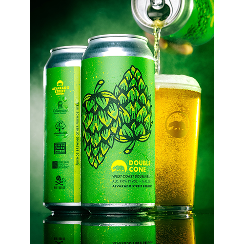 アルヴァラードストリート / ダブルコーン (West Coast DIPA) 473ml缶 [Alvarado Street Brewery / Double Cone]