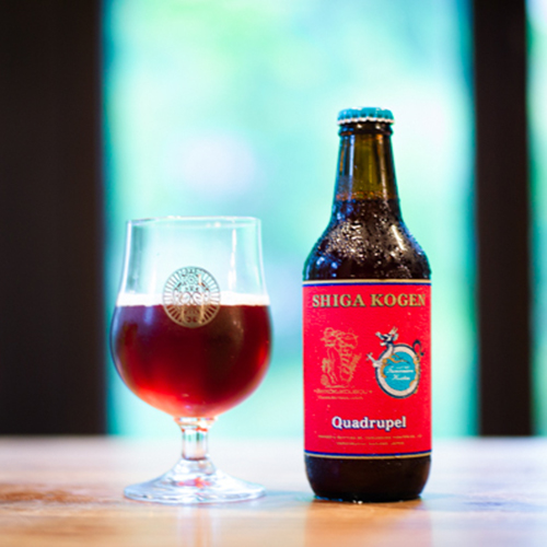 志賀高原ビール x 麦雑穀工房 / クアドルペル (Belgian Quad) 330ml瓶 [Shiga Kogen Beer x Zakkoku Koubou / Quadrupel]
