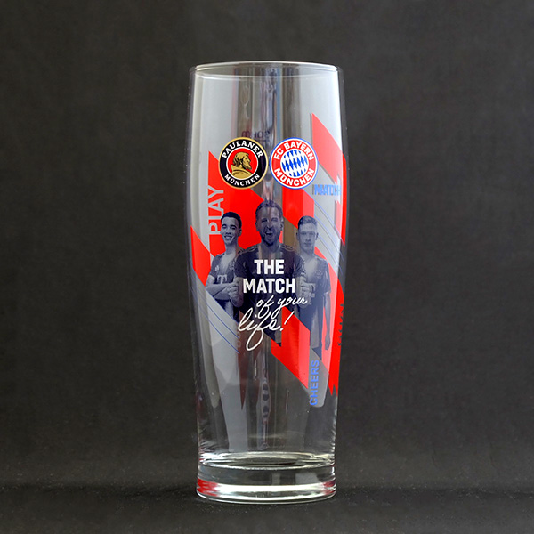 パウラーナー  FCバイエルン・ミュンヘン グラス 2026 500cc [Paulaner FC Bayern München Glass 2026 0.5 L]