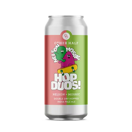 アザーハーフ / ホップデュオス! ネルソン + モザイク (DDH Hazy IPA) 473ml缶 [Other Half / Strikeout Juice]