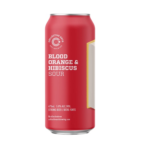 コレクティブアーツ / ブラッドオレンジ & ハイビスカスサワー 473ml缶 [Collective Arts / Blood Orange & Hibiscus Sour]