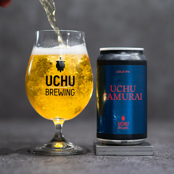 うちゅうブルーイング / ウチュウ・サムライ (Cold IPA) 350ml缶 [Uchu Brewing / UCHU SAMURAI]