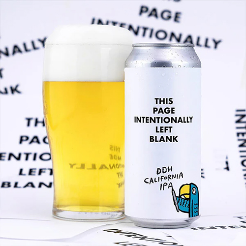 グリーンチーク / ディス・ページ・インテンショナリー・レフト・ブランク (DDH California IPA) 473ml缶 [Green Cheek / This Page Intentionally Left Blank]