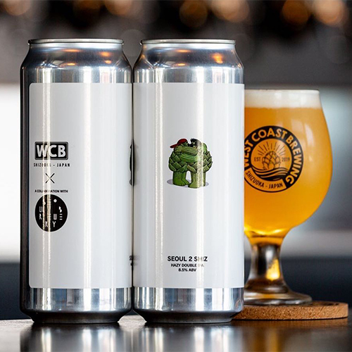 ウエストコーストブルーイング x ソウルブルワリー / ソウル・トゥー・シズ (Hazy Double IPA) 500ml缶 [West Coast Brewing x SEOUL BREWERY / SEOUL 2 SHIZ]