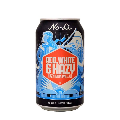 ノーライブルーハウス / レッド, ホワイト & ヘイジー IPA 355ml缶 [No-Li Brewhouse / Red, White, & Hazy IPA]