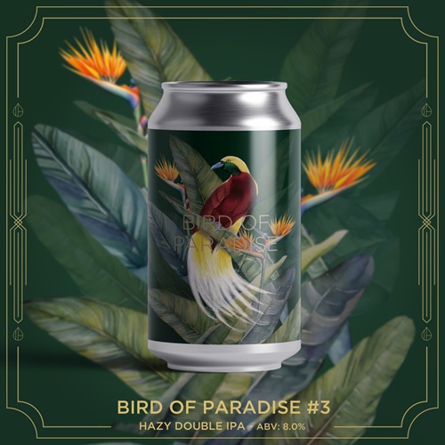 インクホーンブルーイング / バードオブパラダイス #3 (Hazy Double IPA) 355ml缶 [Inkhorn Brewing / Bird of Paradise #3]