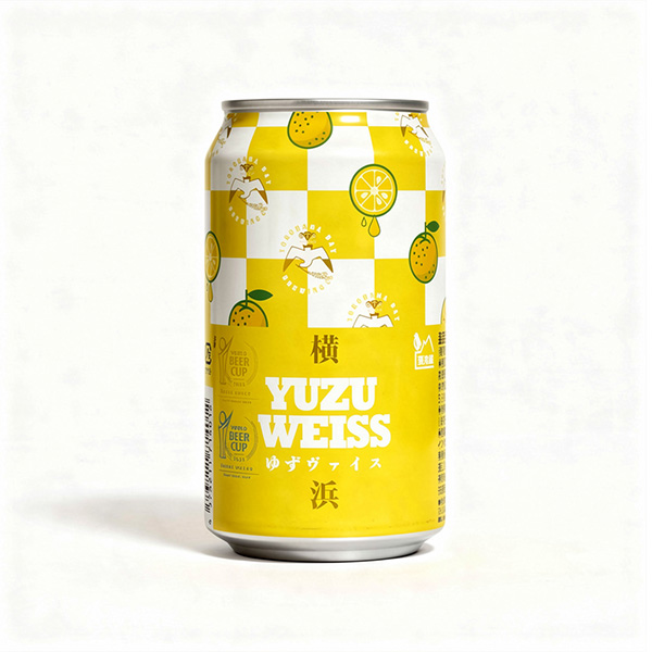 横浜ベイブルーイング / ゆずヴァイス (Weizen w/ Yuzu) 350ml缶 [YOKOHAMA BAY BREWING / YUZU WEISS]