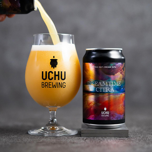 うちゅうブルーイング / ドリームタイム・シトラ (TDH Oat Cream DIPA) 350ml缶 [UCHU BREWING / DREAMTIME CITRA]