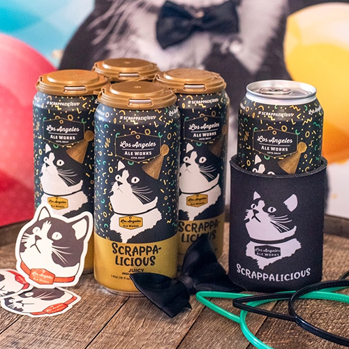 ロサンゼルスエールワークス / スクラッパリシャス (7歳誕生日版) (Juicy IPA) 473ml缶 [Los Angeles Ale Works / Scrappalicious (7th Birthday Version)]