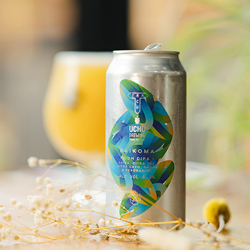 トラックブルーイング x うちゅうブルーイング / カイコマ (DDH Double IPA) 440ml缶 [Track Brewing x Uchu Brewing / Kaikoma]