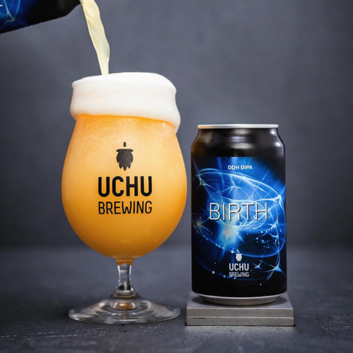 うちゅうブルーイング / バース (DDH DIPA) 350ml缶 [UCHU BREWING / BIRTH]