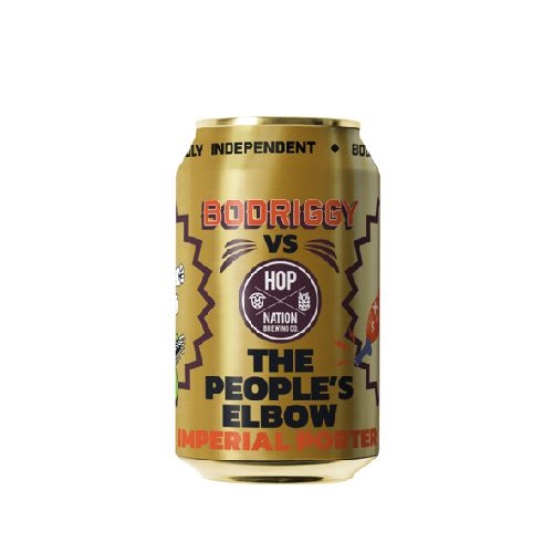 ホップネーション × ボッドリジー / ザ ピープルズ エルボー (Imperial Porter) 355ml缶 [Hop Nation × Bodriggy / The People's Elbow]