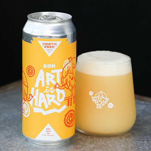 ノースパーク / ディーディーエイチ・アート・イズ・ハード (DDH Hazy IPA) 473ml缶 [North Park Beer Company / DDH Art Is Hard]