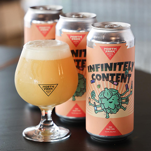 ノースパーク / インフィニットリー・コンテント (TDH Hazy Triple IPA) 473ml缶 [North Park Beer Company / Infinitely Content]