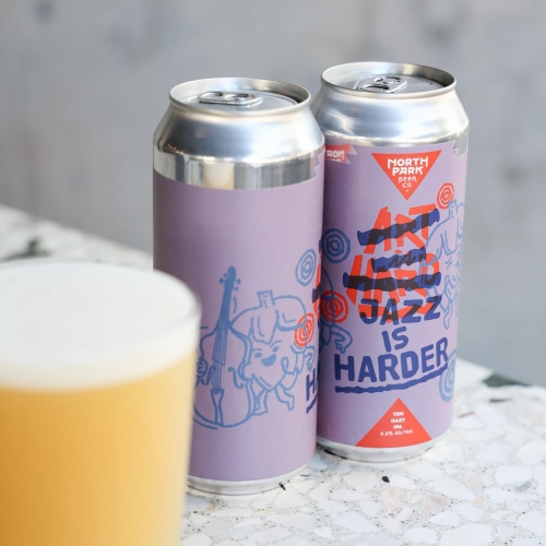 ノースパーク / ジャズ・イズ・ハーダー (TDH Hazy IPA) 473ml缶 [North Park Beer Company / Jazz Is Harder]