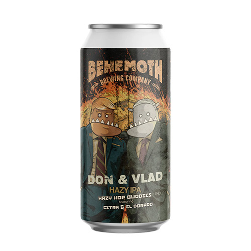 ベヒーモス / ホップバディーズ・ドン・アンド・ブラド (Hazy IPA) 440ml缶 [Behemoth / Hop Buddies Don & Vlad]