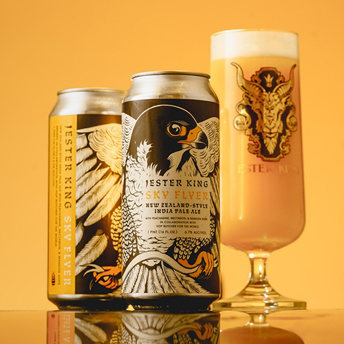 ジェスターキング x ホップブッチャー・フォー・ザ・ワールド / スカイフライヤー (New Zealand IPA) 473ml缶 [Jester King x Hop Butcher For The World / Sky Flyer]