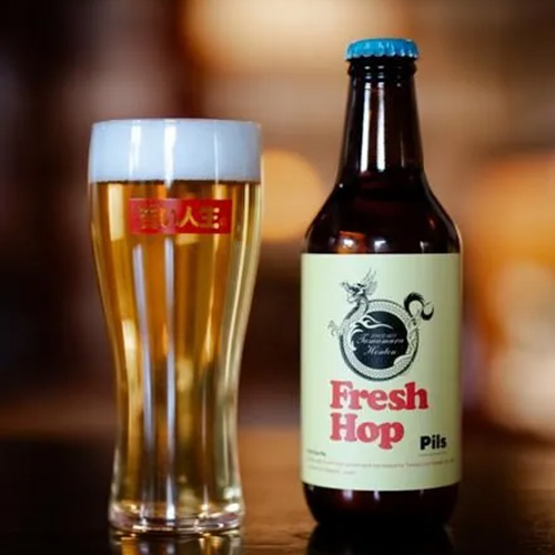 志賀高原ビール / フレッシュホップピルス 2025 330ml瓶 [Shiga Kogen Beer / Fresh Hop Pils 2025]