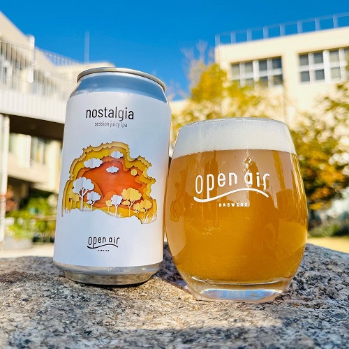 オープンエア / ノスタルジア (session juicy ipa) 350ml缶 [open air / nostalgia]