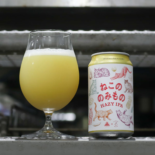 伊勢角屋麦酒 / ねこののみもの (Hazy IPA) 350ml缶 [ISEKADO BREWERY / Neko no Nomimono]