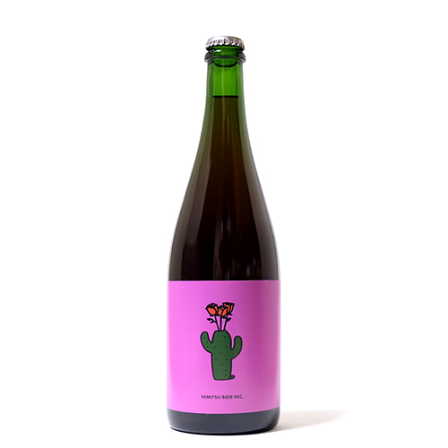 ひみつビール / ひみつのしゅわしゅわさくらんぼ (Wild Ale with Cherry) 750ml瓶 [Himitsu Beer / Himitsu No Shuwashuwa Sakuranbo]