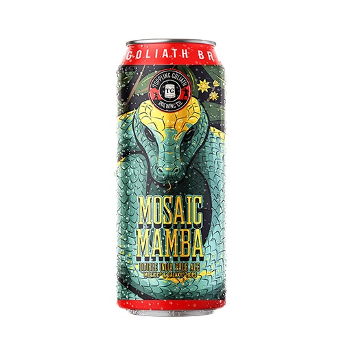 トップリングゴライアス / モザイク・マンバ (Hazy Double IPA) 473ml缶 [Toppling Goliath / Mosaic Mamba]