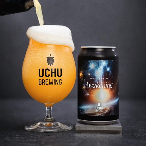 うちゅうブルーイング / アウェイクニング (Fancy Triple IPA) 350ml缶 [UCHU BREWING / Awakening]