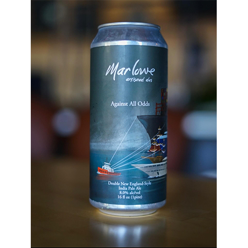 マーロウ・アーティザナルエールズ / アゲンスト・オール・オッズ (2025) (New England DIPA) 473ml缶 [Marlowe Artisanal Ales / Against All Odds (2025)]