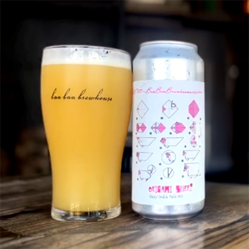 バーバーブリューハウス / オリガミシープ (Hazy IPA) 473ml缶 [Baa Baa Brewhouse / Origami Sheep]
