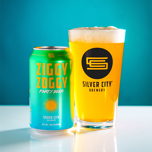 シルバーシティ / ジギーゾギーパーティービア (Kellerbier / Zwickelbier) 355ml缶 [Silver City Brewery / Ziggy Zoggy Party Beer]