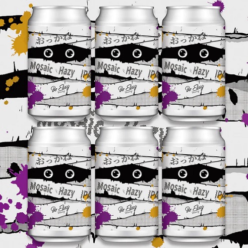 ビーイージーブルーイング / おっかね (Mosaic Hazy IPA) 350ml缶 [Be Easy Brewing / Okkane]
