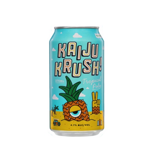 カイジュービア / クラッシュ (Tropical Pale Ale) 375ml缶 [KAIJU! Beer / Krush]