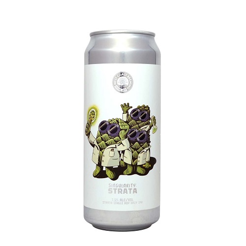 ウエストコーストブルーイング / シングラリティー: ストラータ (Strata Single Hop Hazy IPA) 500ml缶 [West Coast Brewing / Singularity: Strata]