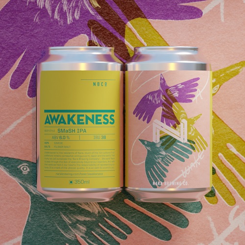 奈良醸造 / アウェイクネス (SMaSH IPA) 350ml缶 [Nara Brewing Co. / AWAKENESS]