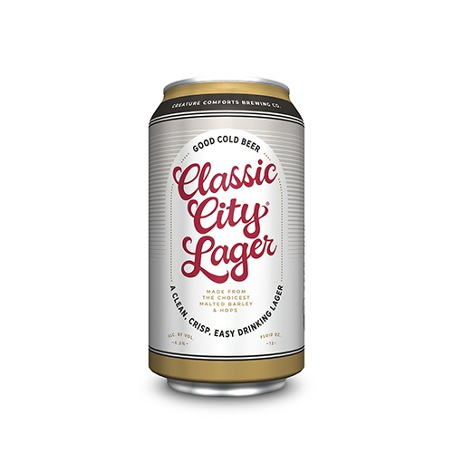 クリーチャーコンフォーツ / クラシックシティーラガー (American Pilsner) 355ml缶 [Creature Comforts Brewing / Classic City Lager]