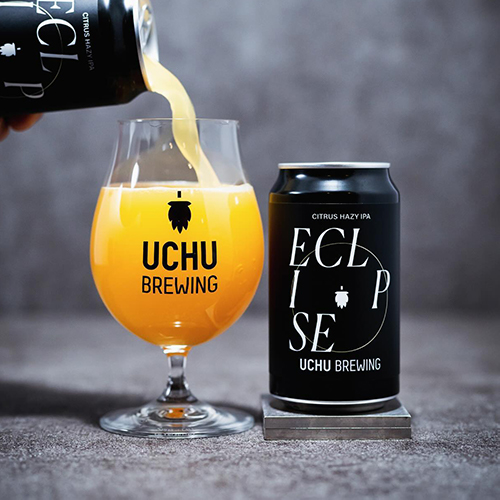 うちゅうブルーイング / イクリプス (Citrus Hazy IPA) 350ml缶 [UCHU BREWING / ECLIPSE]