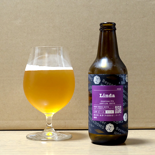 忽布古丹醸造 / リンダ (American IPA) 330ml瓶 [Hop Kotan Brewing / Linda]