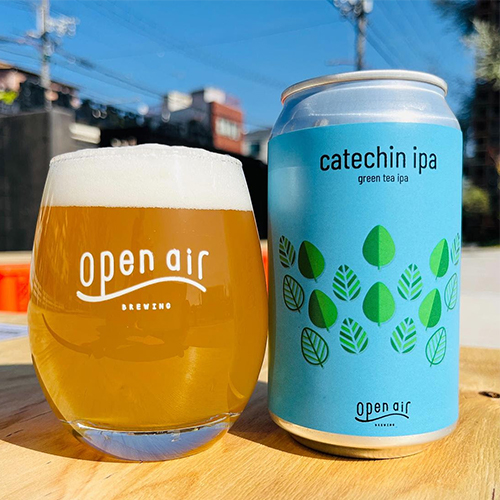 オープンエア / カテキン・アイピーエー (green tea ipa) 350ml缶 [open air / catechin ipa]