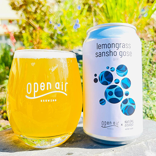 オープンエア / レモングラス山椒ゴーゼ (gose) 350ml缶 [open air / lemongrass sansho gose]